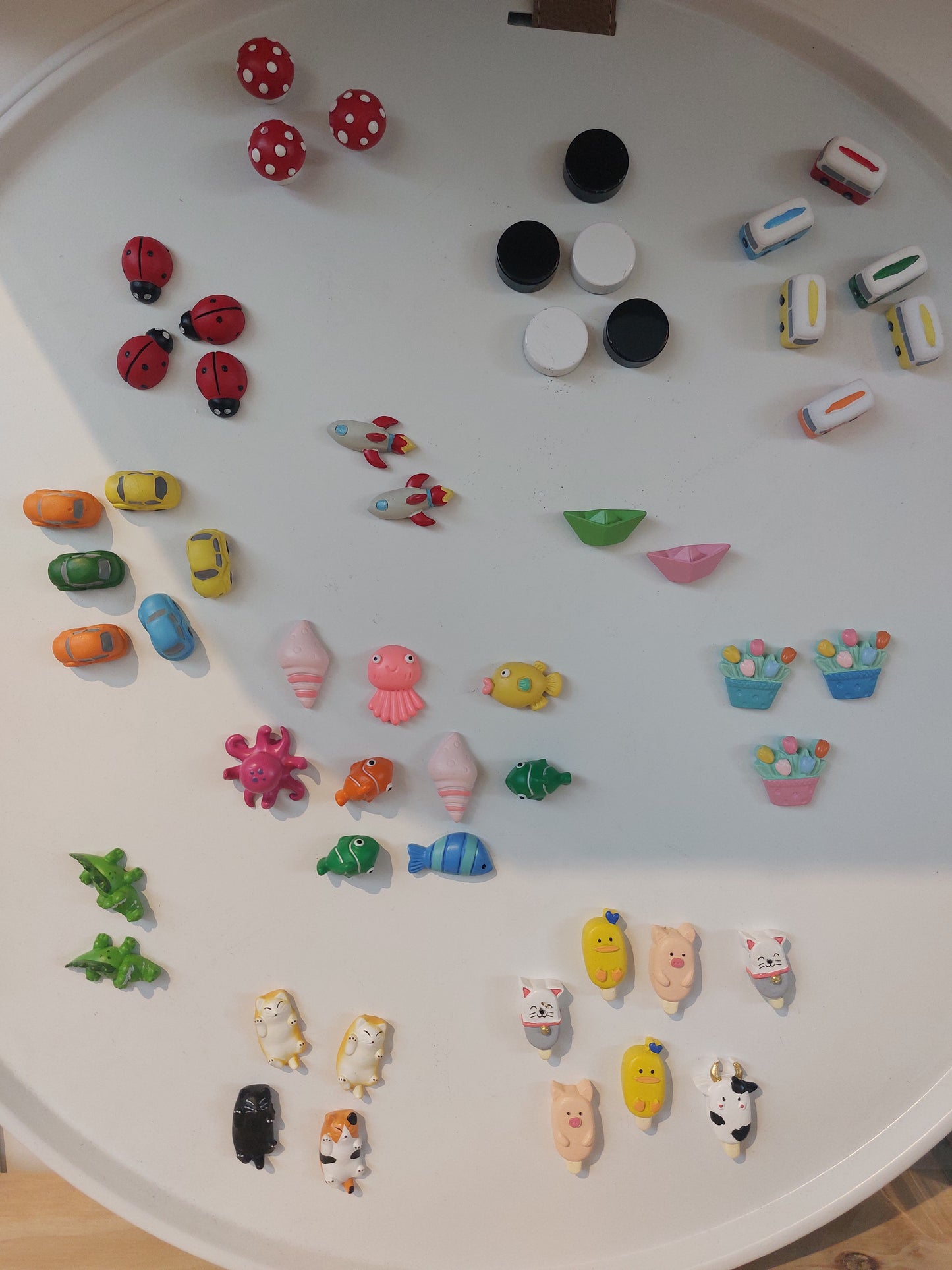 Doosje auto's magneten