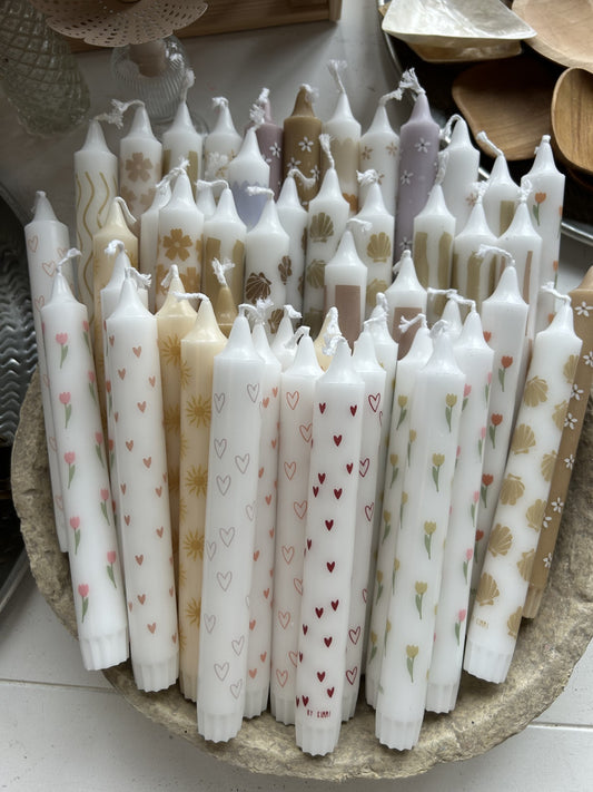 4 tulpen kaarsen