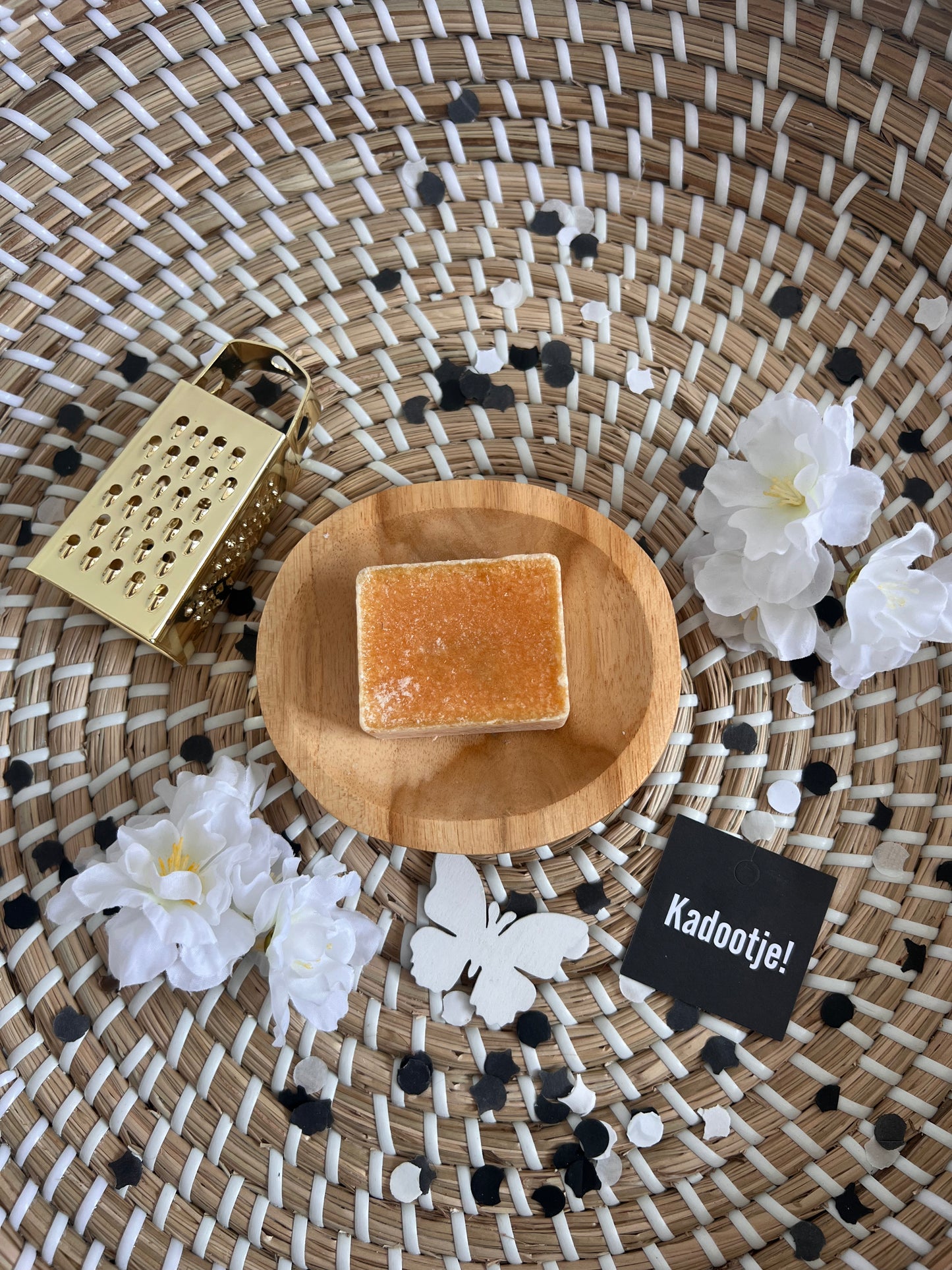 Cadeaupakket ByBazz - Geurblokje, Schaaltje & Raspje