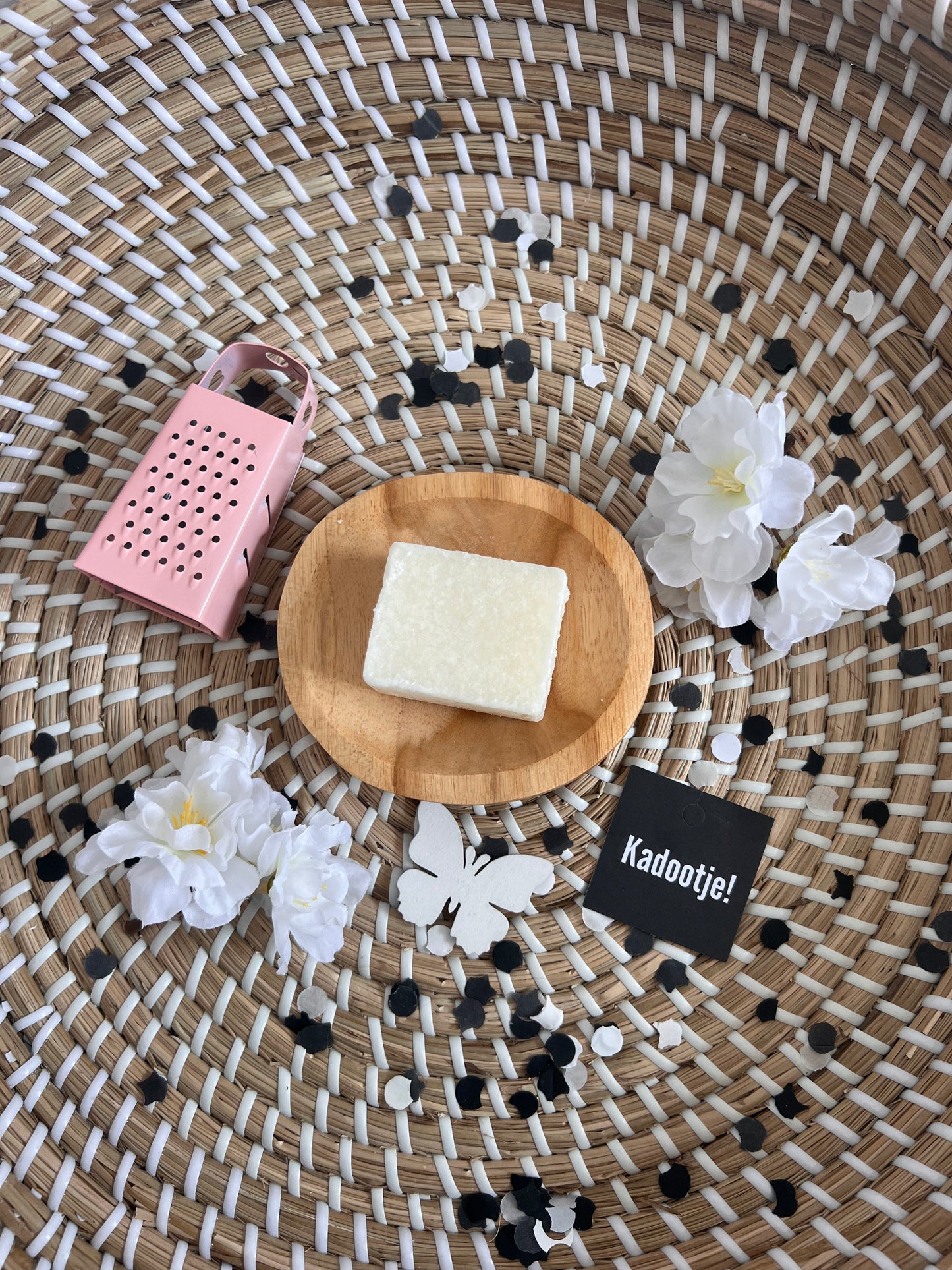 Cadeaupakket ByBazz - Geurblokje, Schaaltje & Raspje