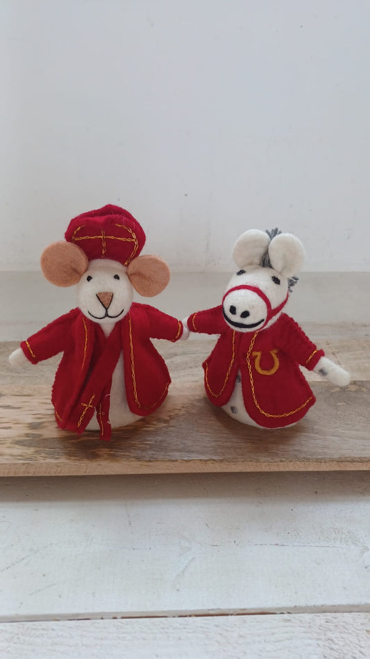 Sjaal met verhaal Paardmuis