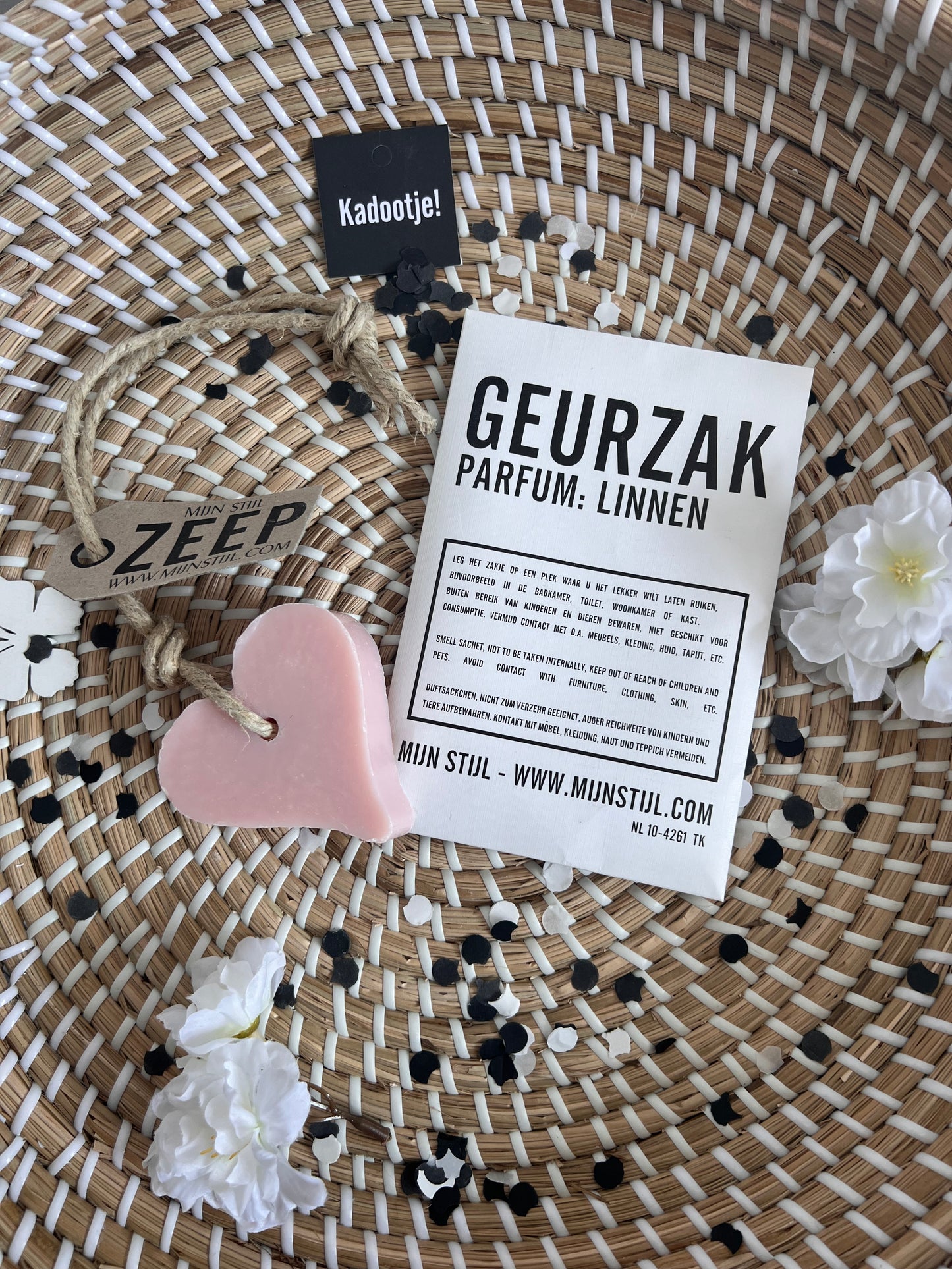 Cadeaupakket Mijn Stijl Geurzak Zeep