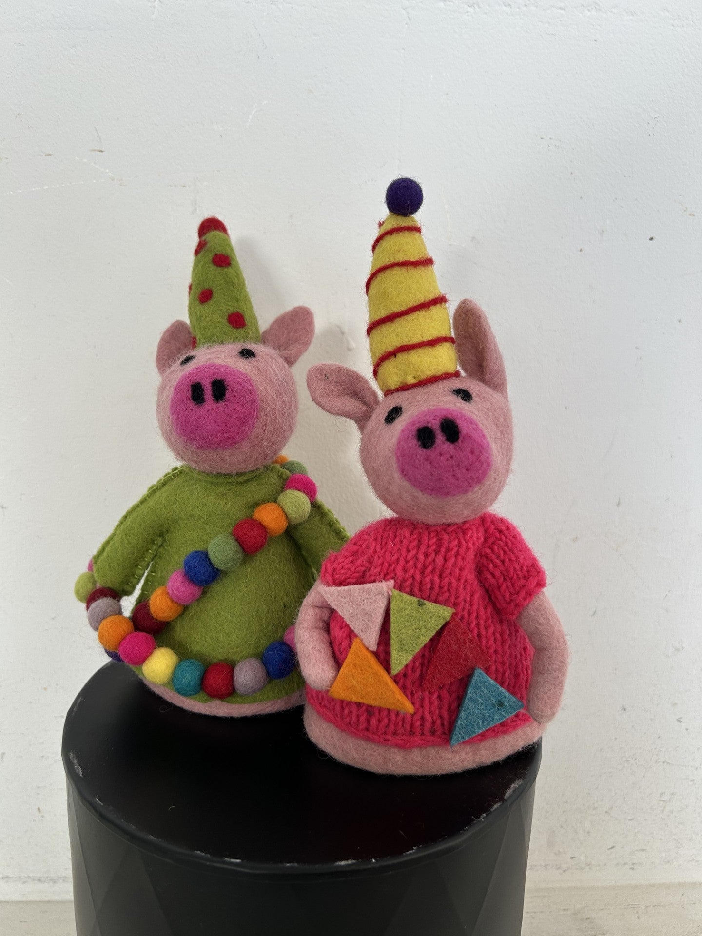 Feestvarkentje groen Sjaal met verhaal