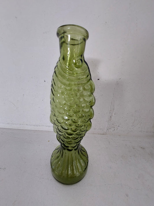 Madam Stoltz vis vaas groen klein