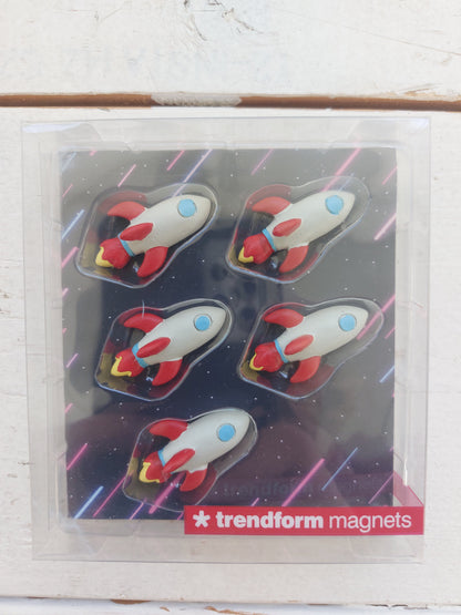 Doosje raket magneten