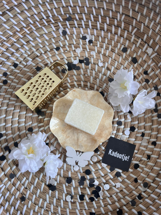 Cadeaupakket ByBazz - Geurblokje, Schaaltje & Raspje