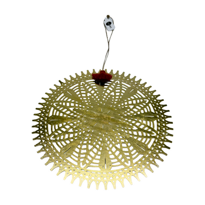 Madam Stoltz wandornament goud