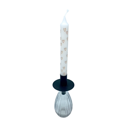 Clayre & Eef Glas Glazen Vaasje