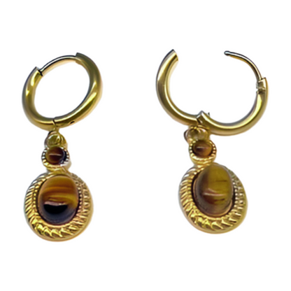 Gouden Oorbellen | Stainless steel Day & Eve