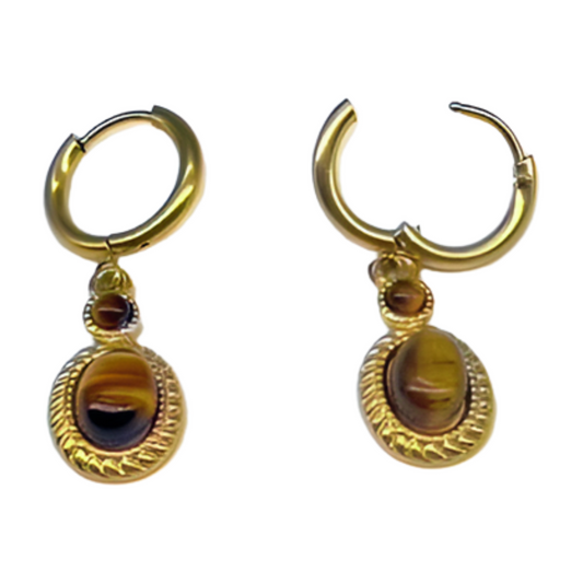 Gouden Oorbellen | Stainless steel Day & Eve