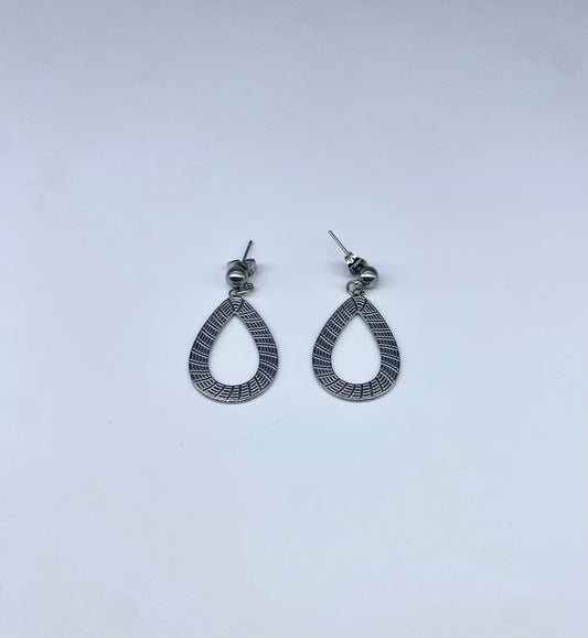 Zilveren oorbellen stainless steel Day & Eve