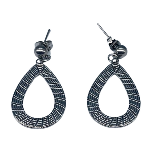 Zilveren oorbellen stainless steel Day & Eve