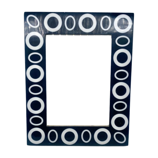 Houten fotolijst zwart met wit