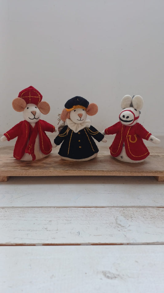 Sjaal met verhaal Hoofdpiet muis