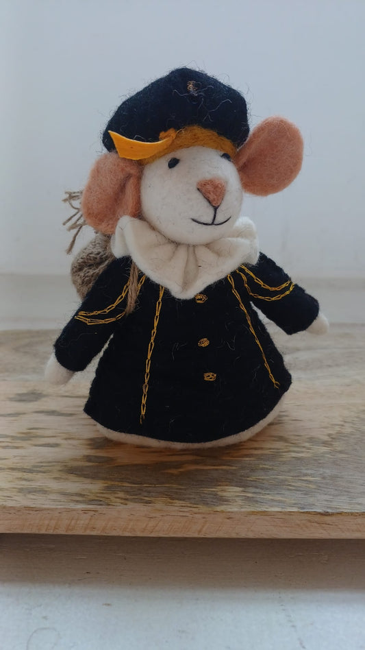 Sjaal met verhaal Hoofdpiet muis