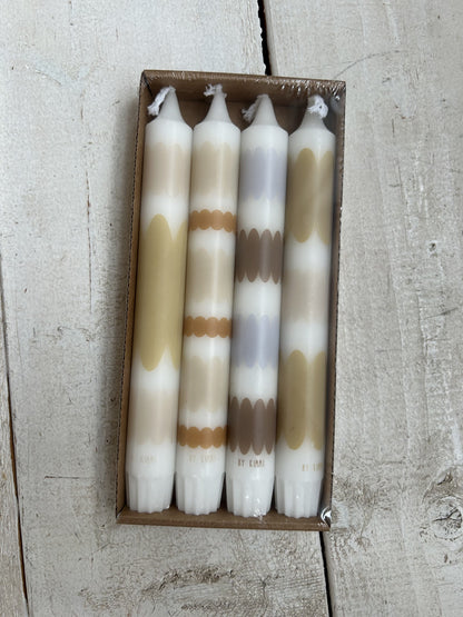 4 tulpen kaarsen