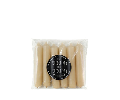 Dinerkaarsen 6 pcs